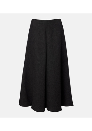 Dorothee Schumacher Layered Coolness high-rise midi skirt