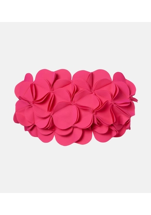 Karla Colletto Tess floral-applique bikini top