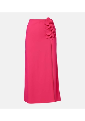 Karla Colletto Tess floral-applique beach cover-up