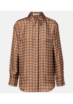 Dorothee Schumacher Graphic Dreams printed silk twill shirt