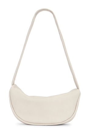 St. Agni Soft Crescent Bag in Creme - Cream. Size all.