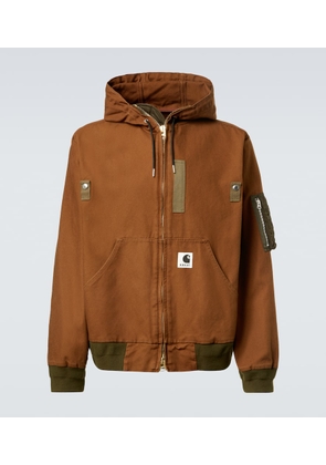 Sacai x Carhatt cotton canvas jacket