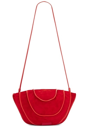 Staud Wells Bag in Red Rose - Red. Size all.