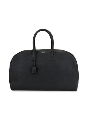 Saint Laurent Bowling Bag in Black - Black. Size all.
