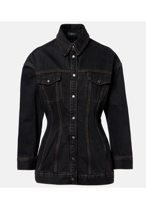 Wardrobe.NYC Contour denim jacket