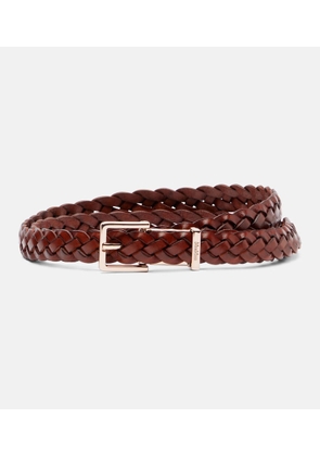 Max Mara Vetta leather belt