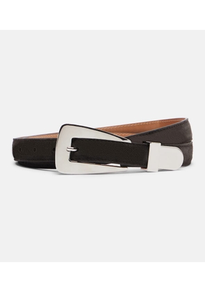 Khaite Lucca suede belt