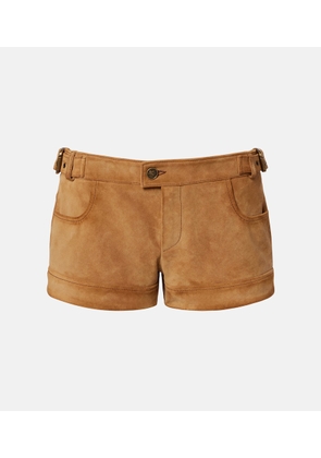 Etro Suede shorts