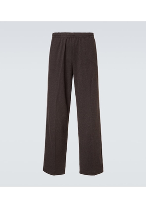 Our Legacy Breeze cotton and wool-blend sweatpants