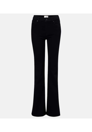 Frame Icon mid-rise flared jeans