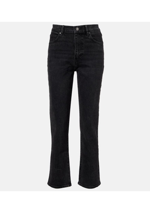 Frame Ruler cropped straight jeans