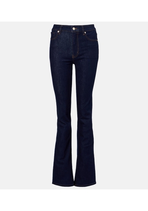 Frame Reboot high-rise bootcut jeans