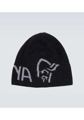 Norrona Logo wool beanie