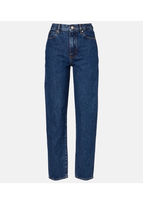 Frame Neat high-rise straight jeans