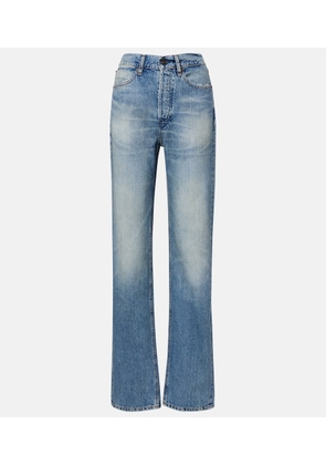 Frame The Stack wide-leg jeans