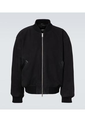 Studio Nicholson x Aaron Levine Berkeley suede bomber jacket