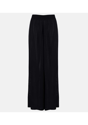 Alaia High-rise wide-leg pants