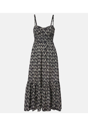 Ulla Johnson Nadine printed cotton-blend midi dress