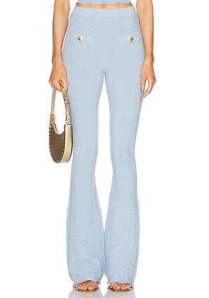 Retrofete Joliet Pant in Metallic Powder Blue - Baby Blue. Size L (also in M, XL, XS).