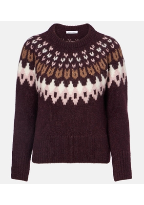 Veronica Beard Anne Fair Isle wool-blend sweater