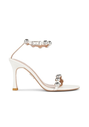 Retrofete Amata Heel in White & Silver - White. Size 39 (also in ).