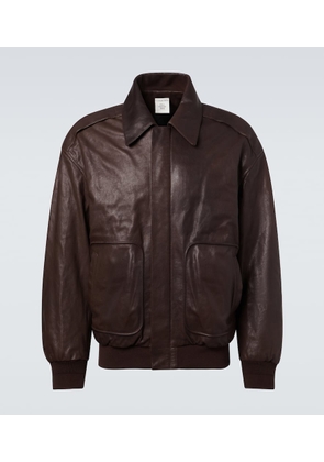 Calvin Klein Collection Johnson leather blouson