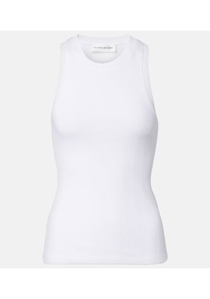 Victoria Beckham Cotton-blend tank top