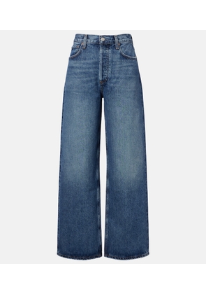 Agolde Low Slung Baggy mid-rise wide-leg jeans