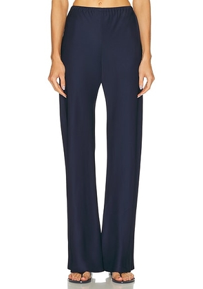 SABLYN Rio Flared Bias Cut Pant in Midnight Navy - Navy. Size L (also in ).