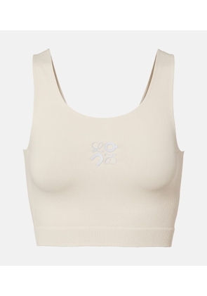 Loewe x On ribbed-knit sports bra