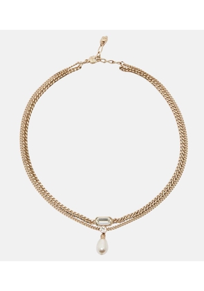 McQueen Skull embellished ring