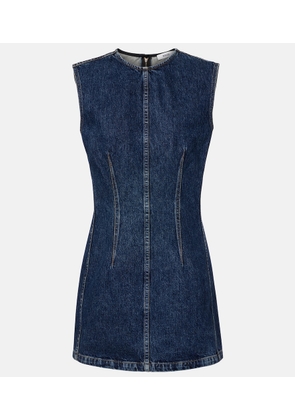 Agolde Barton denim minidress
