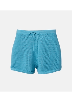 Staud Samara cotton shorts