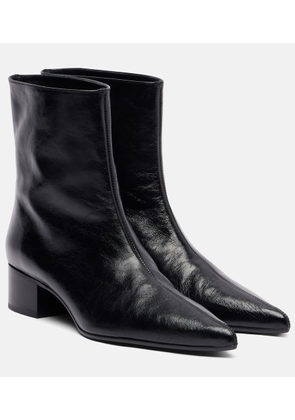 Khaite Andee 40 leather ankle boots