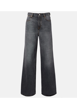 Gucci Faded wide-leg jeans