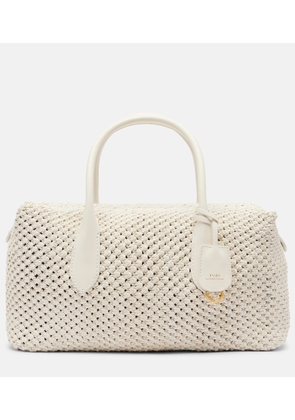 Polo Ralph Lauren Bellport woven leather tote bag