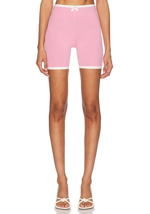 Rowen Rose Short in Pink - Pink. Size 34 (also in 36, 38).