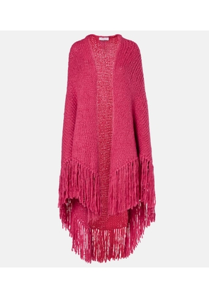 Gabriela Hearst Lauren fringed cashmere shawl