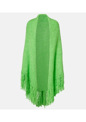 Gabriela Hearst Lauren fringed cashmere shawl