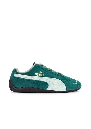 Puma Select Speedcat The Neverworn V Sneaker in Dark Myrtle & Green Moon - Green. Size 10 (also in 9, 9.5).