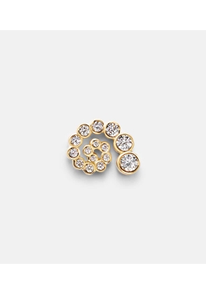 Sophie Bille Brahe Reve Escargot Petit 18kt gold earring with diamonds