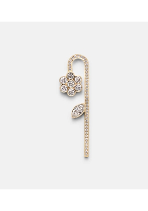 Sophie Bille Brahe Tournesol 18kt gold earring with diamonds