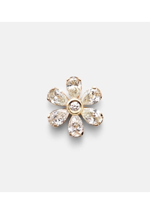 Sophie Bille Brahe Cosmos Diamant 18kt gold single earring with diamonds