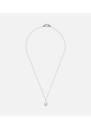 Sophie Bille Brahe Perle Poire Simple 14kt gold necklace with freshwater pearls