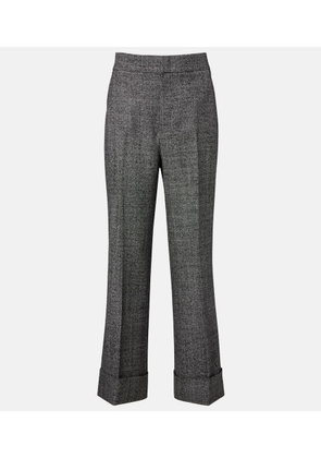 Gucci High-rise wool straight pants