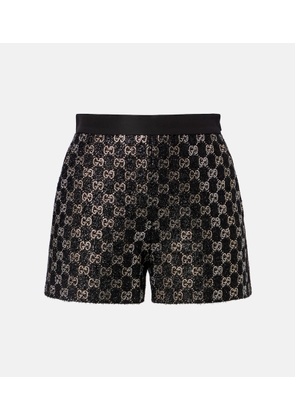 Gucci GG embellished high-rise shorts