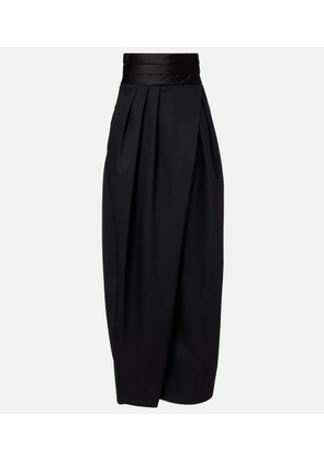 Alaia Wool wide-leg pants