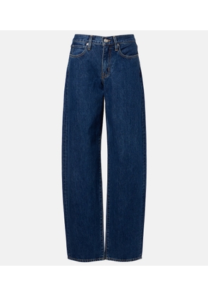 Slvrlake Tess Long low-rise barrel-leg jeans