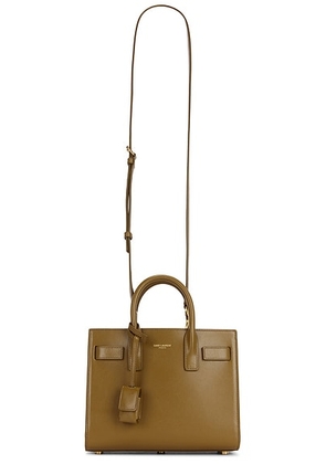 Saint Laurent Nano Sac De Jour Bag in Green Ink - Green. Size all.