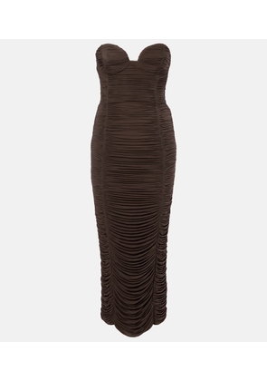 Magda Butrym Sweetheart bustier dress